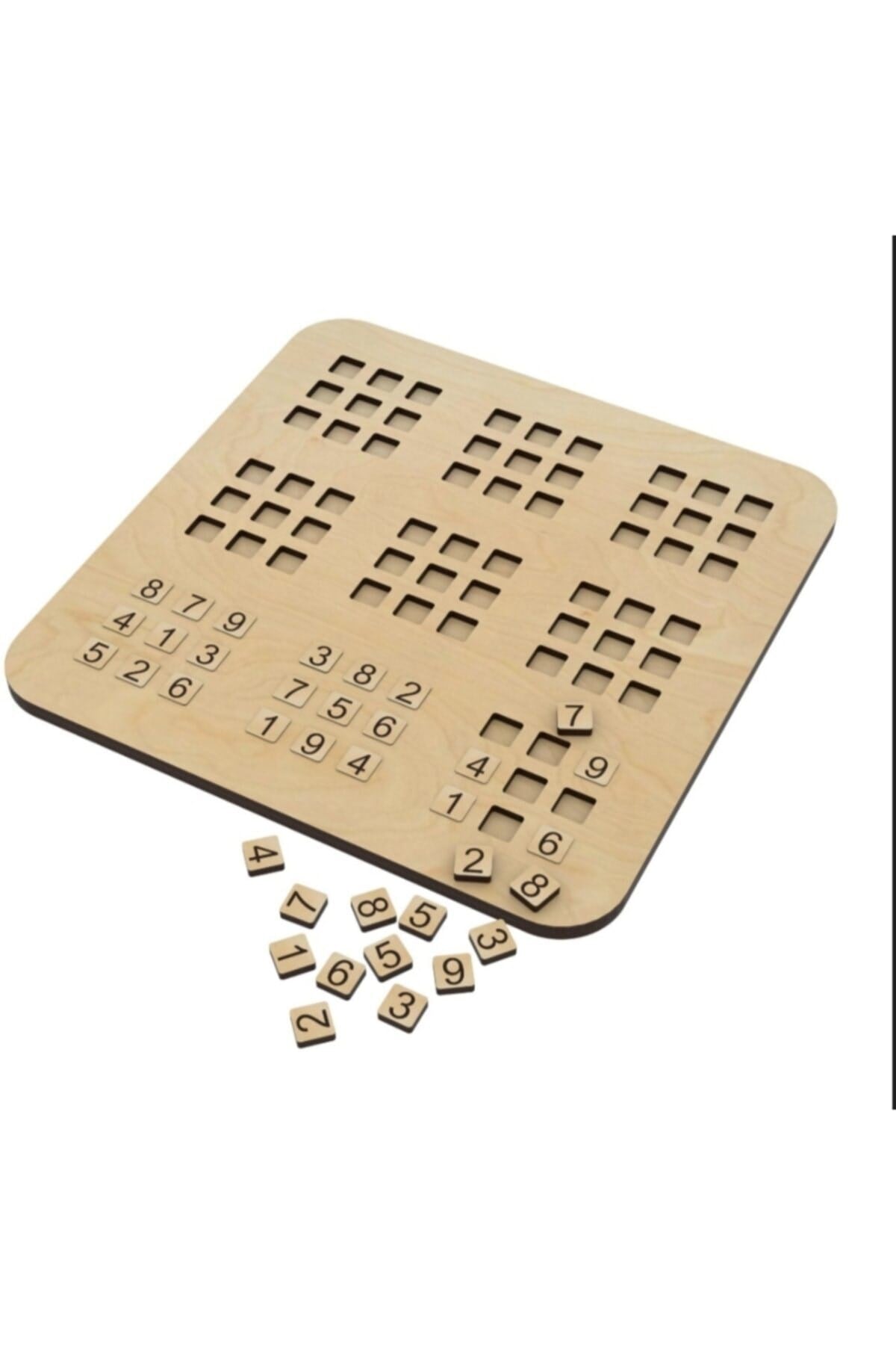 Ahşap Sudoku Oyunu 25*25 Cm