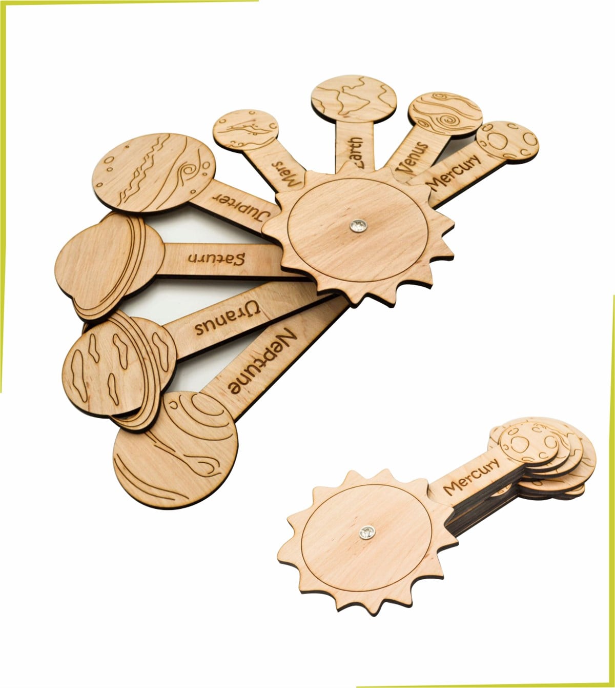 Boyanabilir Ahşap Güneş Sistemi