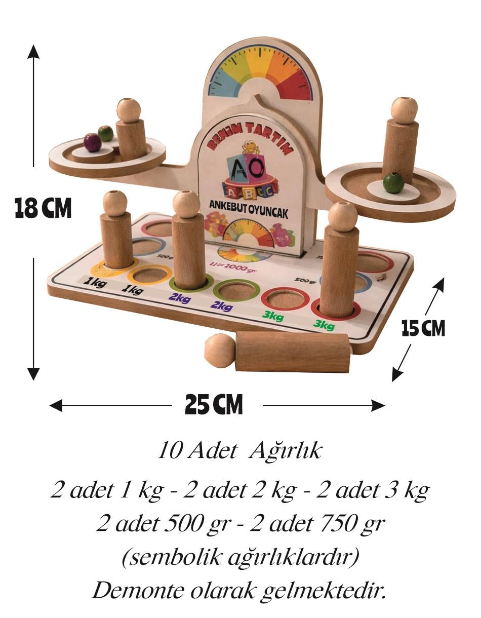 Benim Tartım Denge ve Ağırlık Ölçme Oyunu
