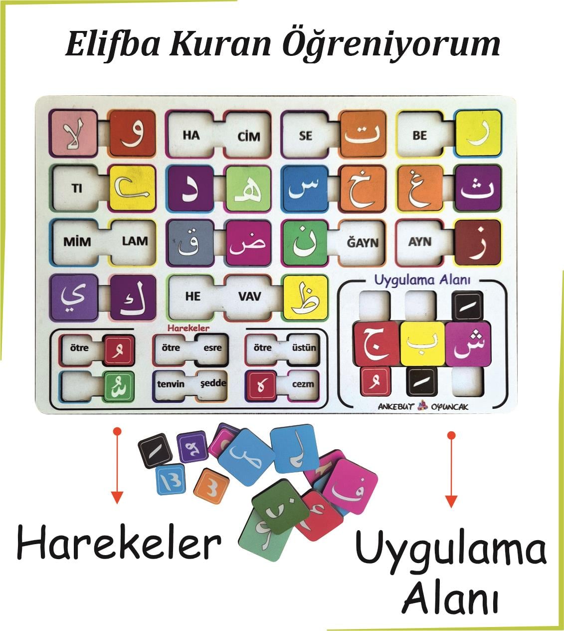 Elifba Öğreniyorum Eğitim Seti