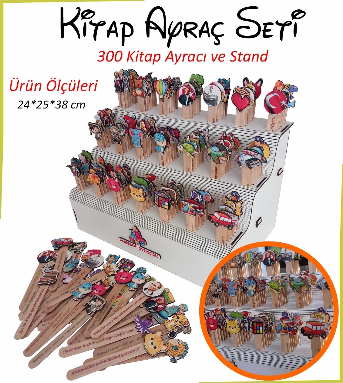 Kitap Ayraç Seti ( 300'lü)