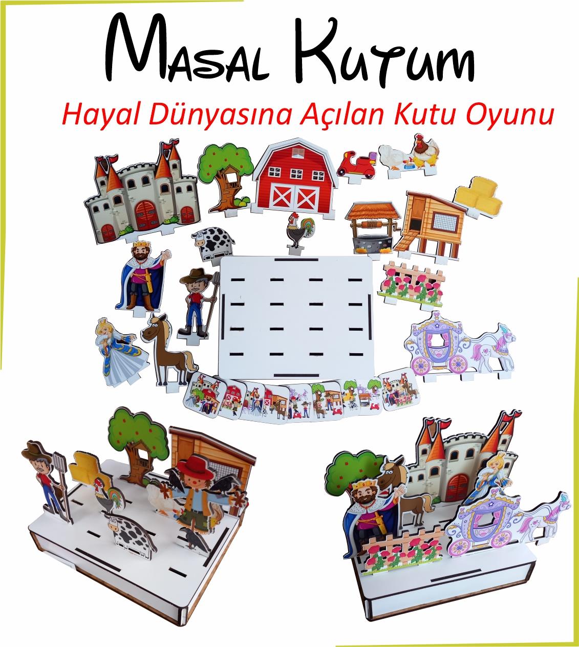 Montessori Masal Kutum Oyunu