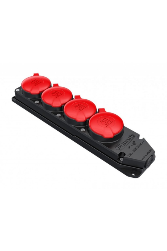 BEMİS TRİFAZE DÖRTLÜ GRUP PRİZ 3x25A BK6-2504-4618 