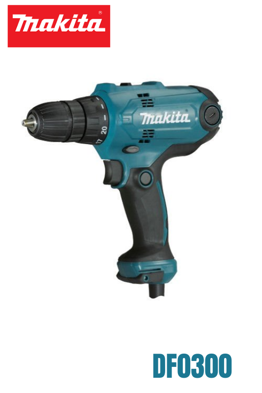 MAKİTA DF0300 ELEKTRİKLİ DARBESİZ MATKAP