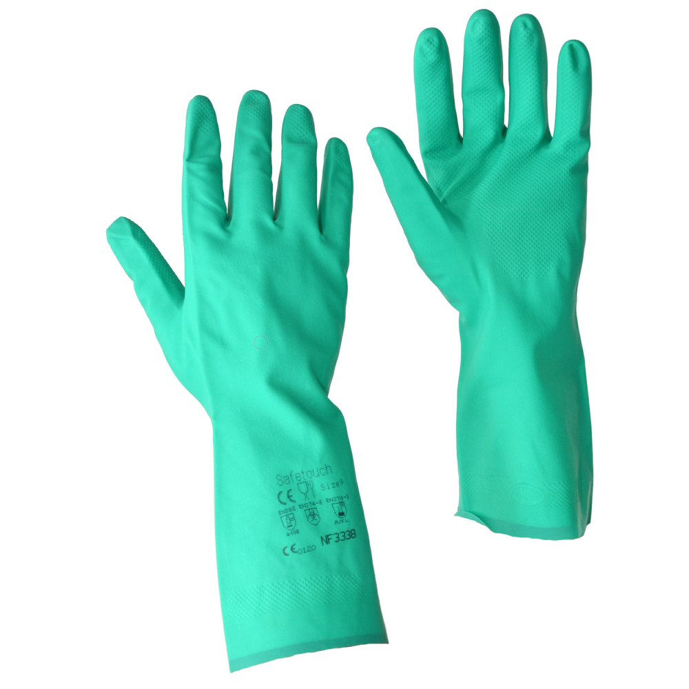 SAFETOUCH NF3338 YESIL KIMYASAL ELDIVENLER