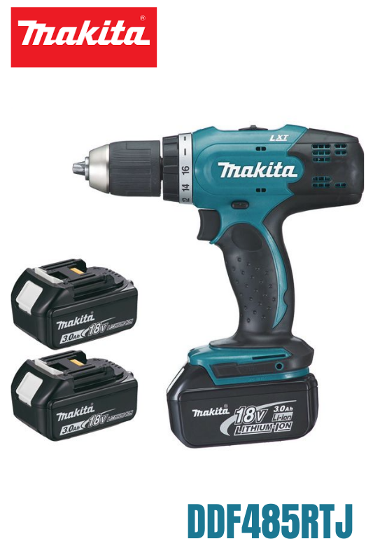 MAKİTA  3 AKÜLÜ MATKAP VİDALAMA DDF453SFE3