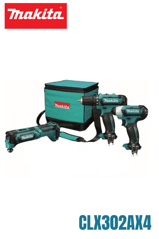 MAKİTA CLX302AX4 KOMBO KİT