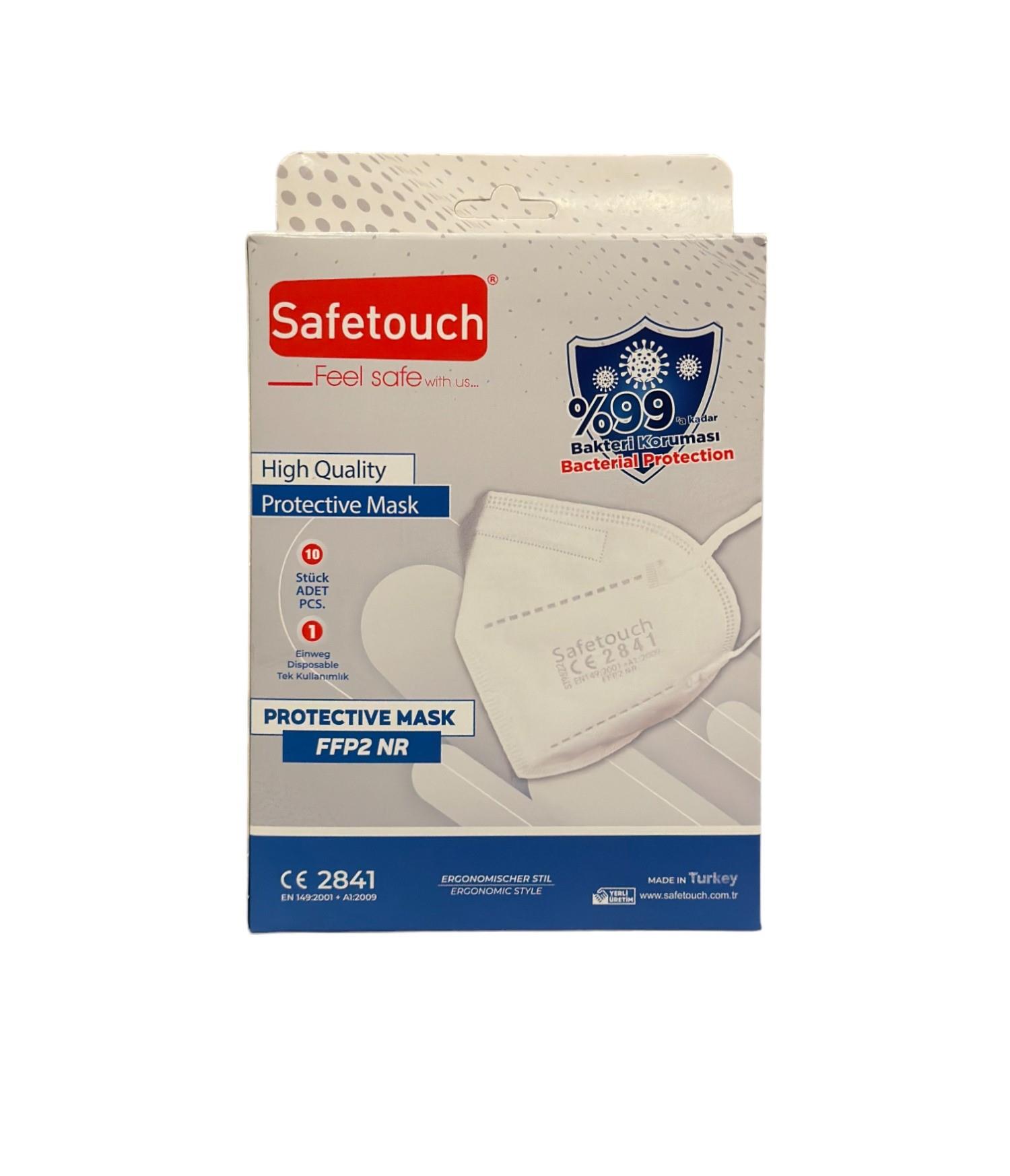 SAFETOUCH FFP2 N95 MASKE ( TEK TEK PAKETLI )