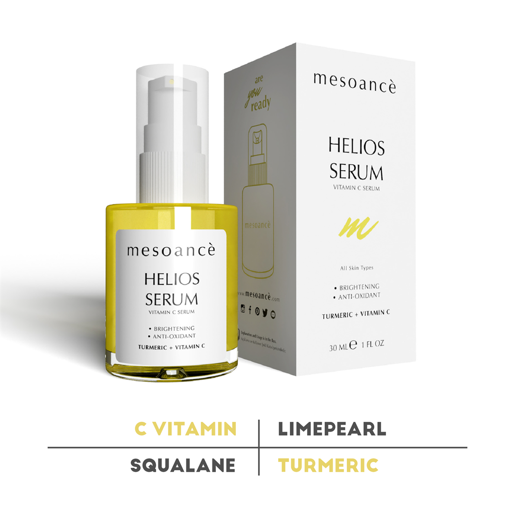Helios C Vitaminli Leke Akne Karşıtı Antioksidan Serum 30ML