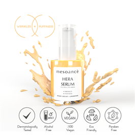 Hera Göz Serumu, Kırışıklık Karşıtı Seramidler Göz Altı Koyu Halka Serumu 30ML
