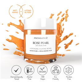 Rose Pearl Gözenek Karşıtı  Vegan Kolajen Yüz Maskesi 100ML