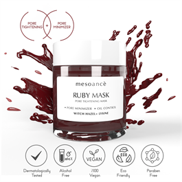 Ruby Pore Tightening Mask Gözenek Karşıtı  Aydınlatıcı Yüz Maskesi 100ML