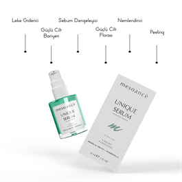 Unique Akne Karşıtı AHA Ve BHA İçerikli Yenileyici Arındırıcı Serum 30ML