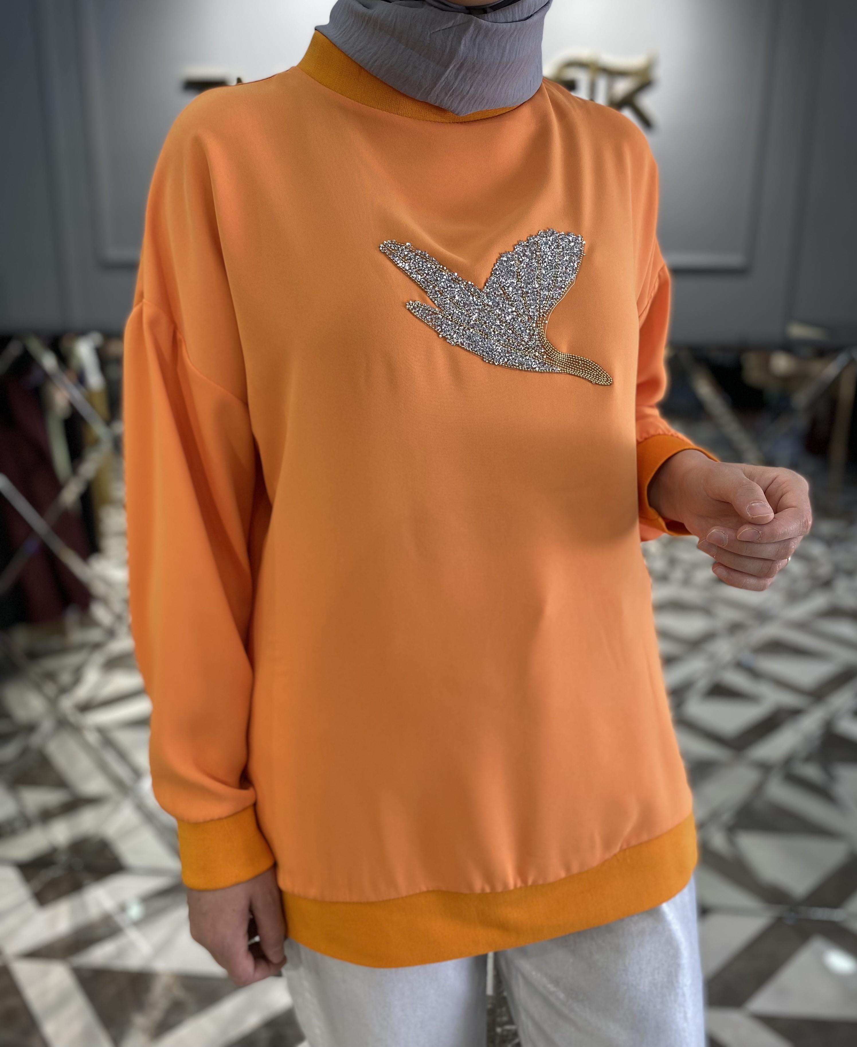 Aksesuarlı Sweatshırt