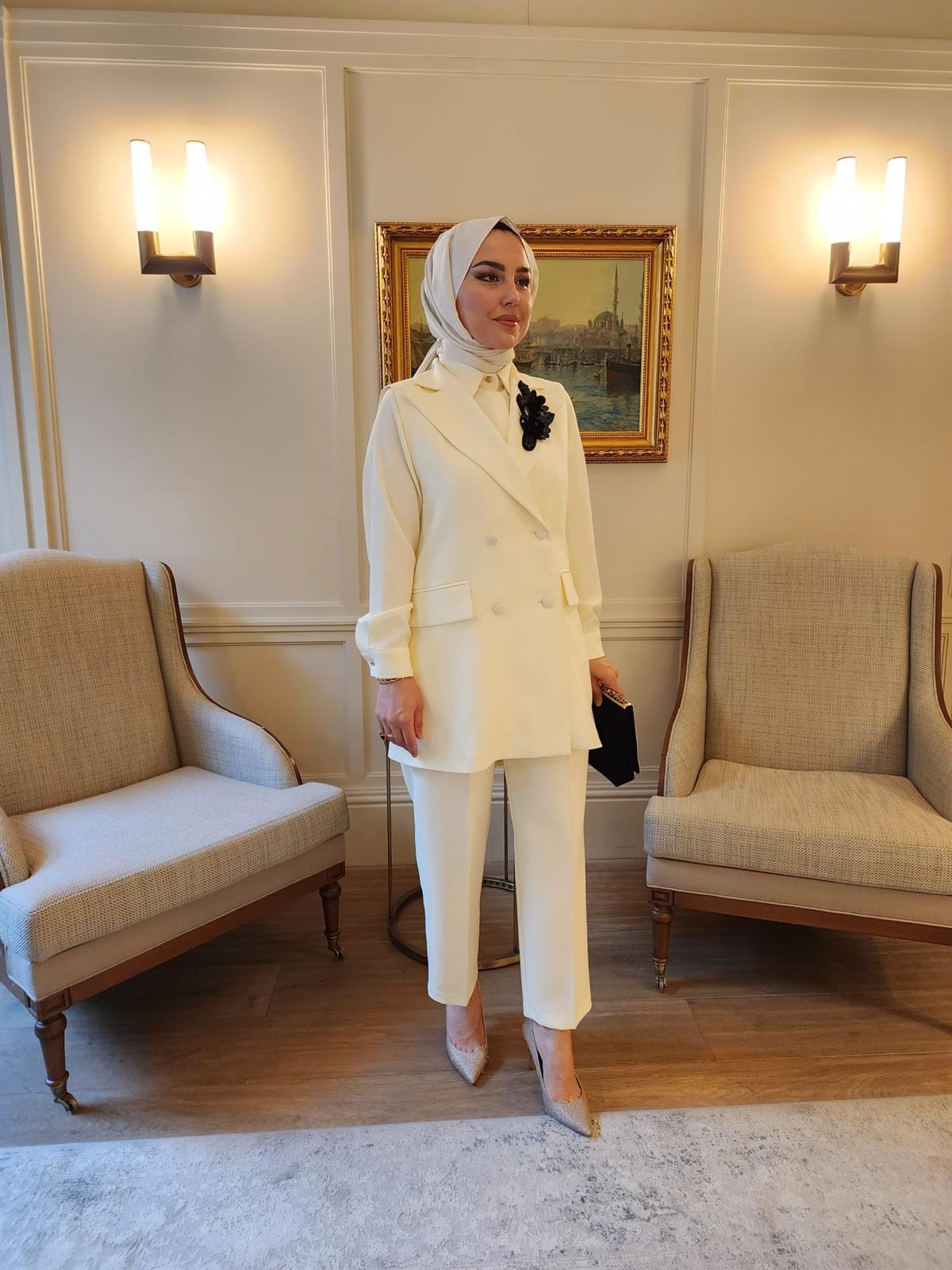 Broş DetaylıI 3 lü Takım
