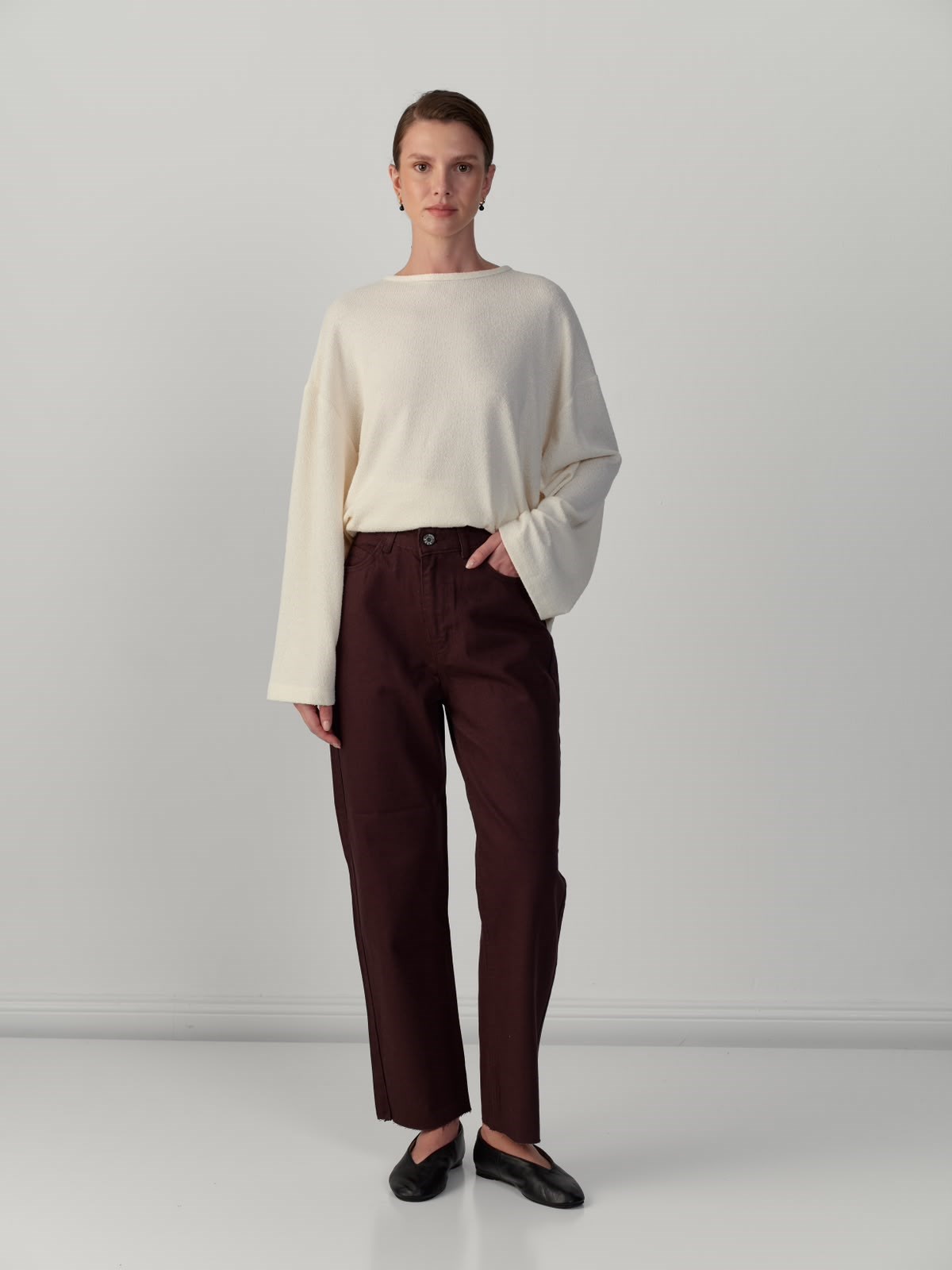 Crop Jean Pantolon