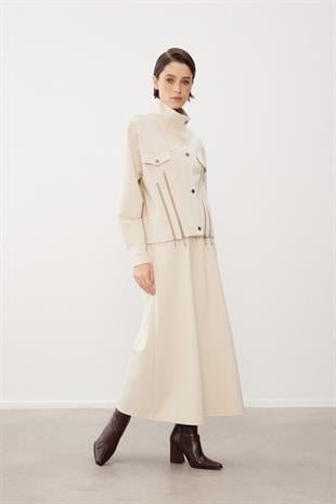 Luna Fermuarlı Ceket