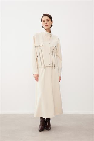 Luna Fermuarlı Ceket