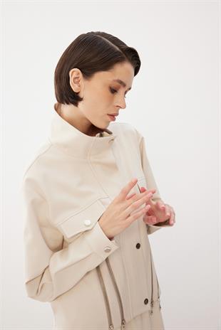 Luna Fermuarlı Ceket