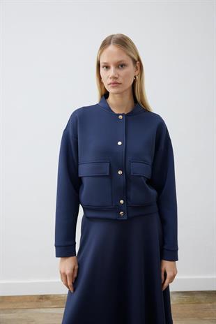 Mare Scuba Puf Kısa Ceket