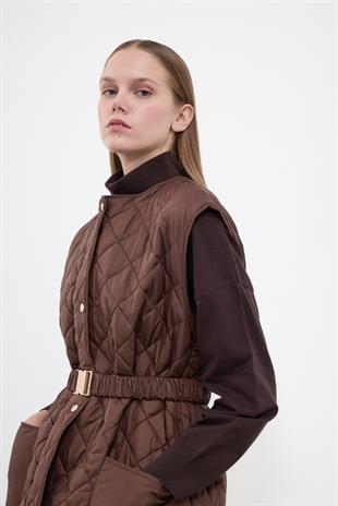 Safir Kapitone Yelek