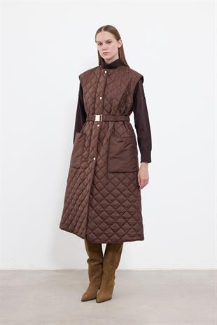 Safir Kapitone Yelek