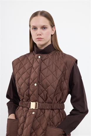 Safir Kapitone Yelek