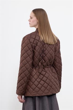 Safir Kısa Kapitone Mont