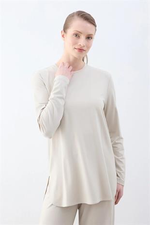 Tril Uzun Kollu Tişört