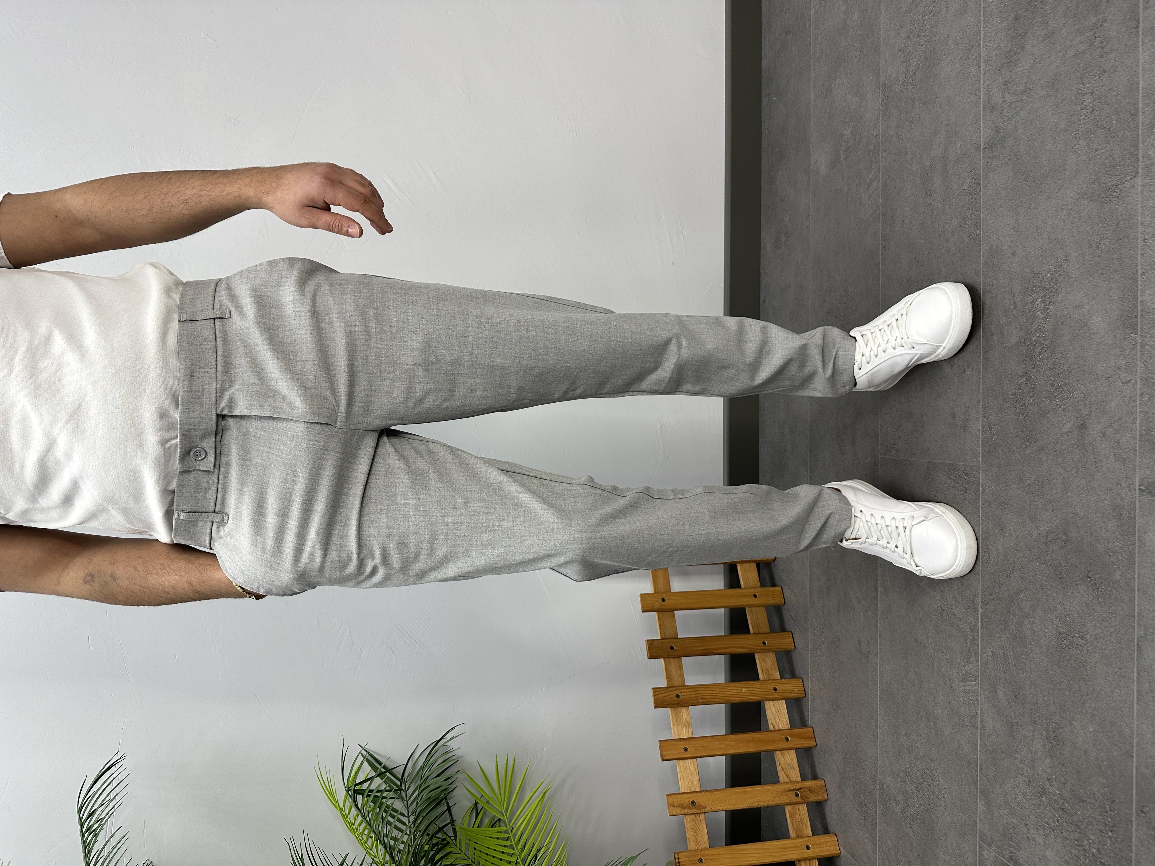 LİKRALI KUMAŞ PANTOLON