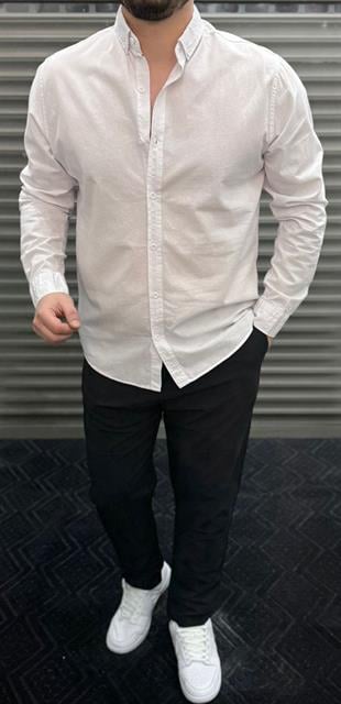 BEYAZ KLASİK DÜZ GÖMLEK