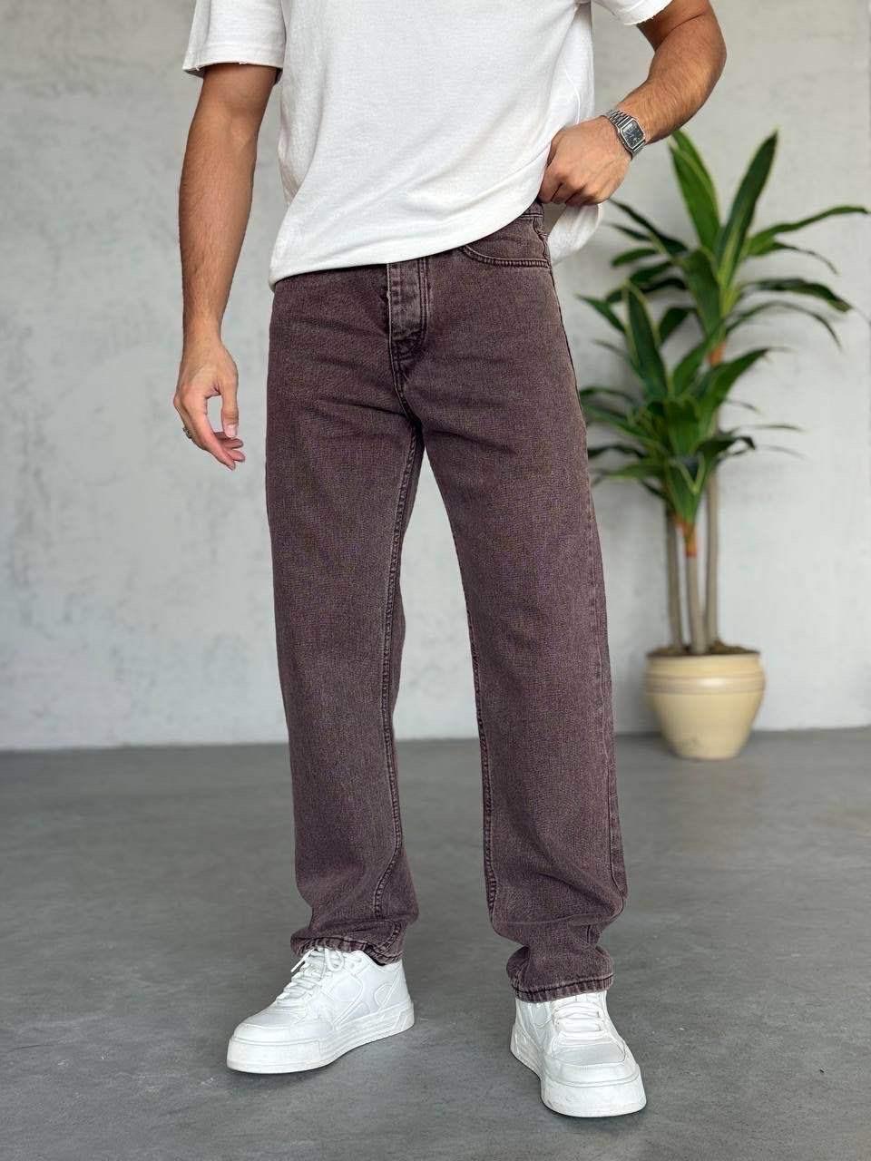 RENKLİ REGULAR KALIP PANTOLON 