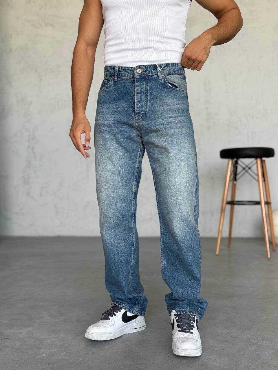 YENİ KOYU BAGGY KALIP KOT PANTOLON