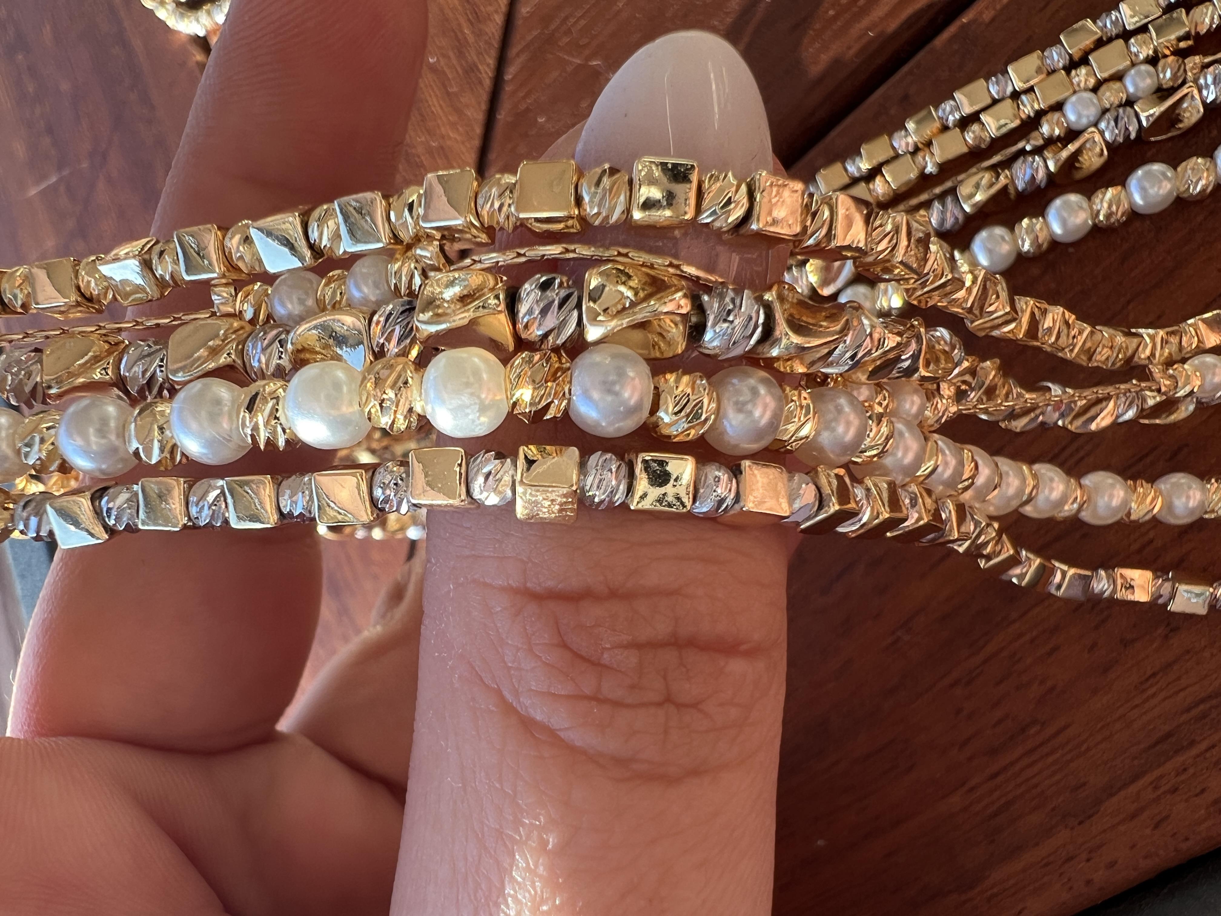 45 CM MİNİMAL İNCİ TEL DORİKA KOLYE