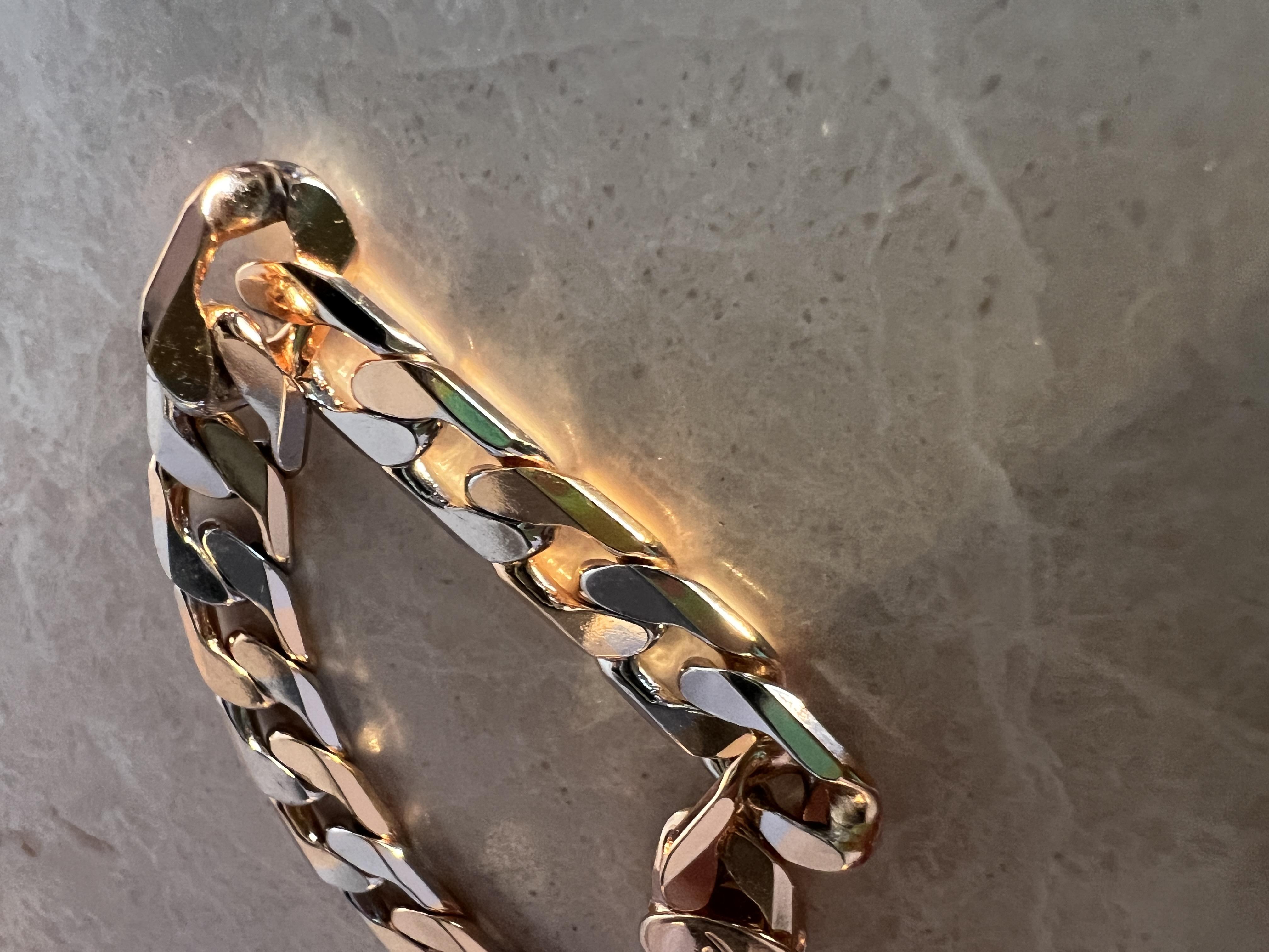 ÇİFT RENK GURMET BİLEKLİK KALIN