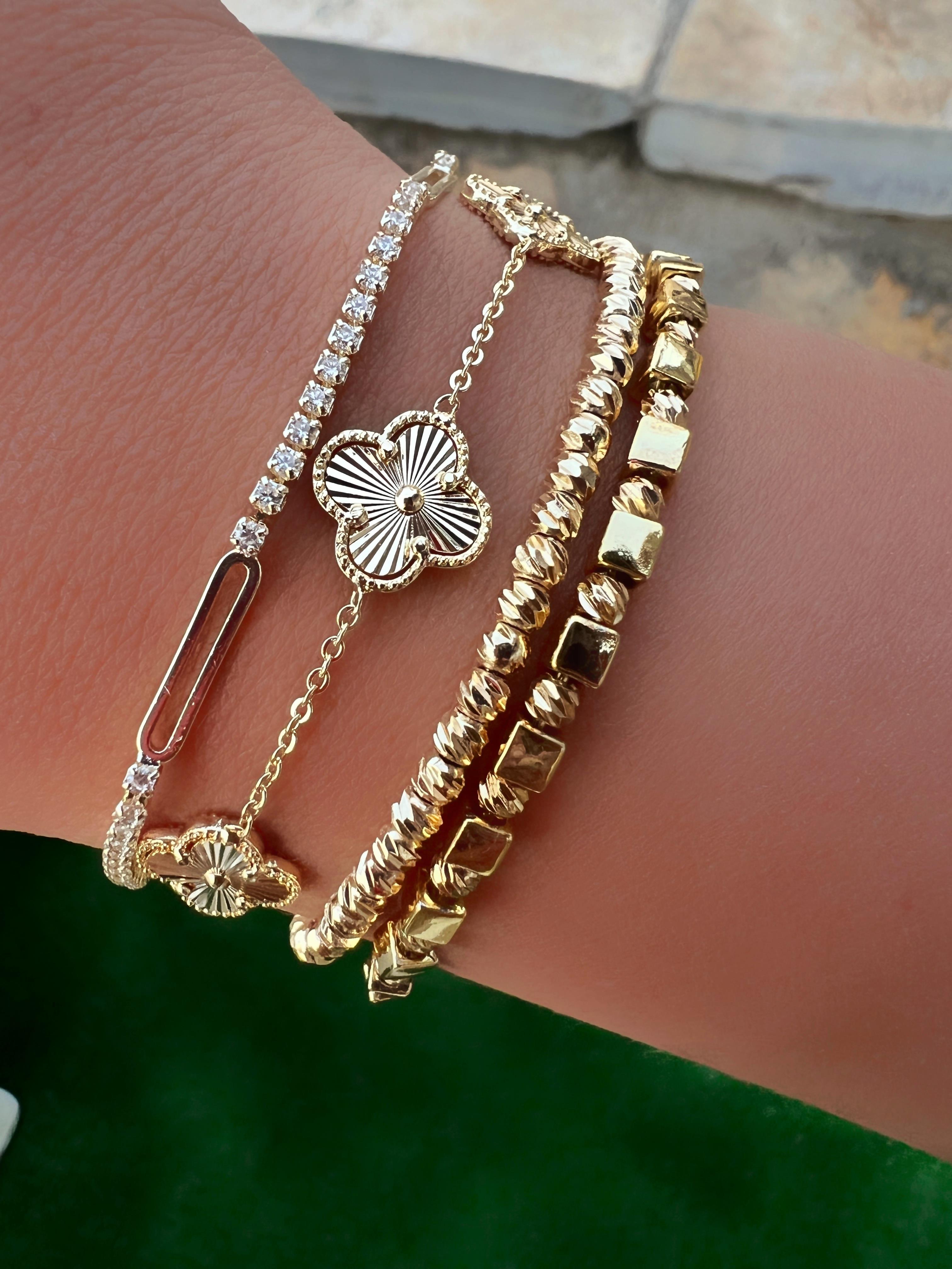 GOLD KÜP GOLD DORİKA BİLEKLİK