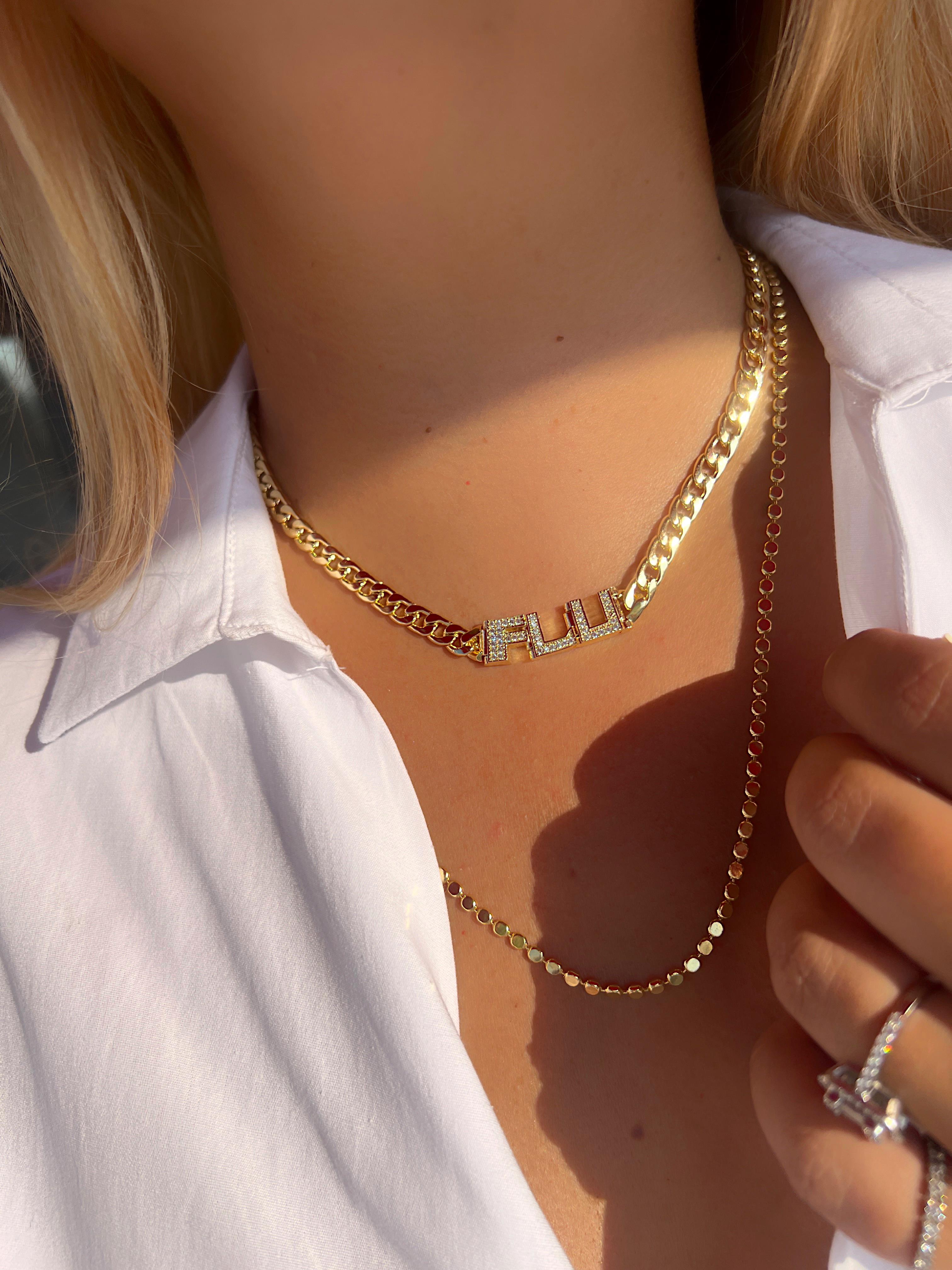 KİŞİYE ÖZEL ALTIN MODEL GURMET KOLYE 45+5cm