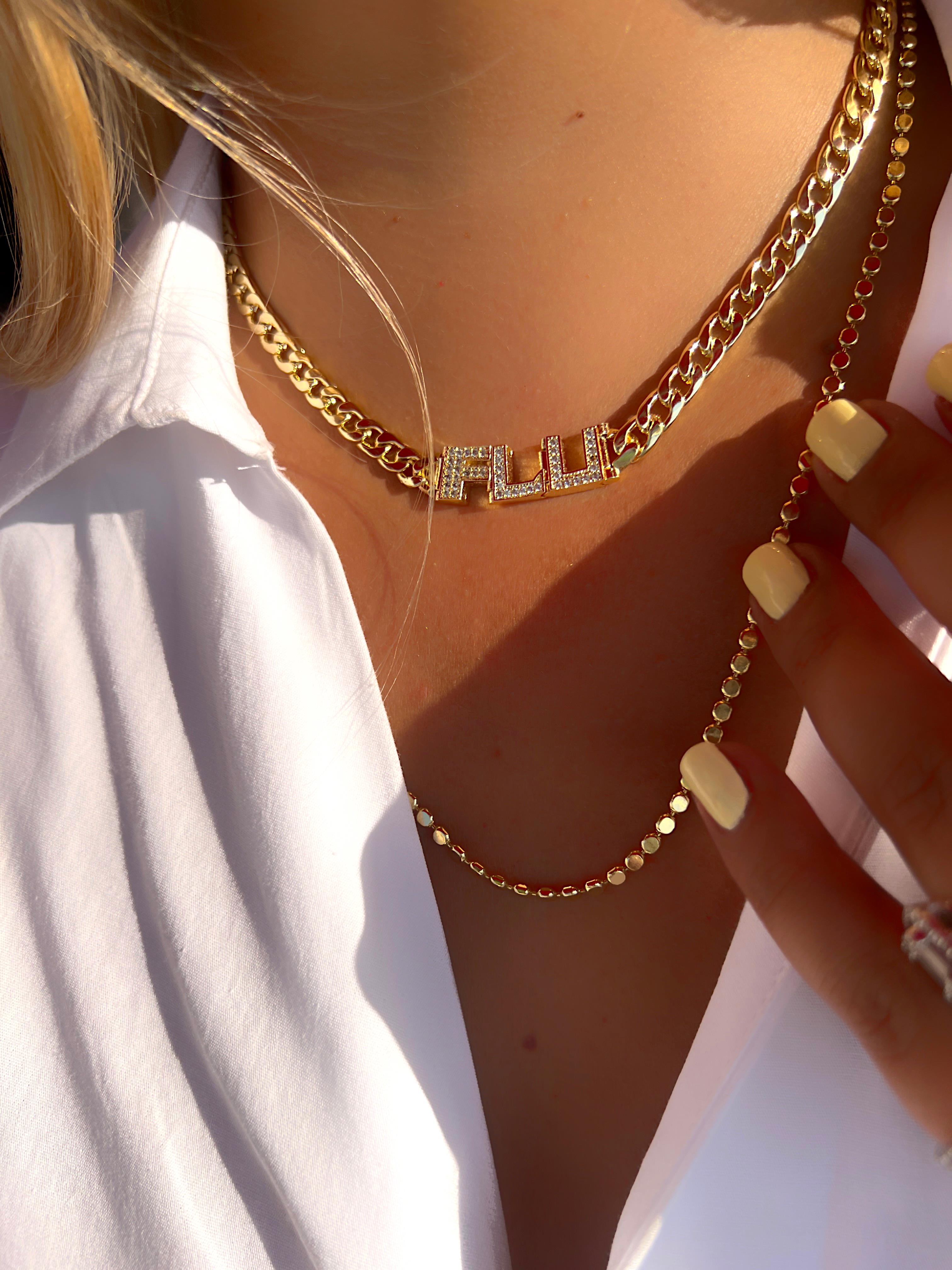 KİŞİYE ÖZEL ALTIN MODEL GURMET KOLYE 45+5cm