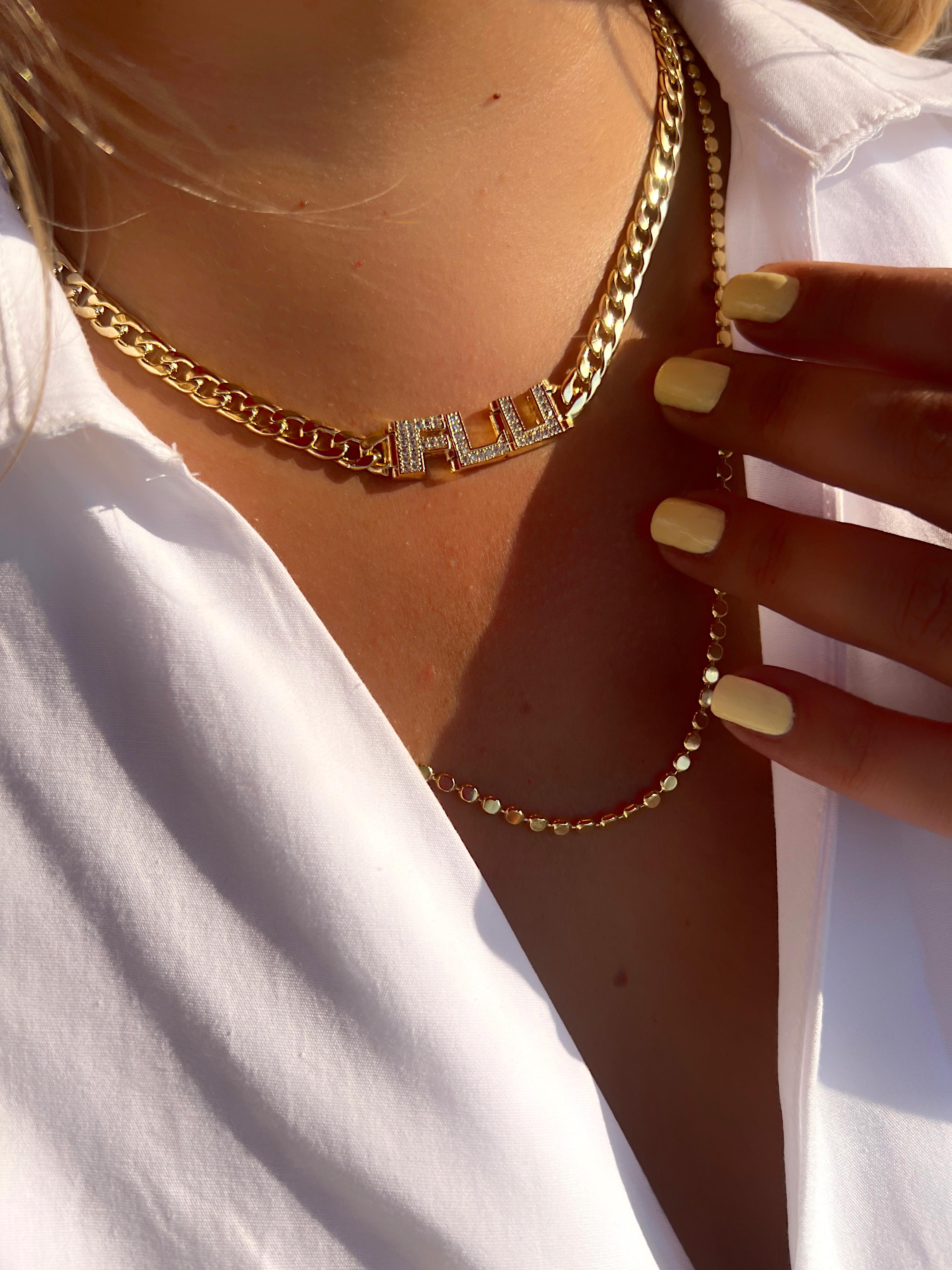 KİŞİYE ÖZEL ALTIN MODEL GURMET KOLYE 45+5cm