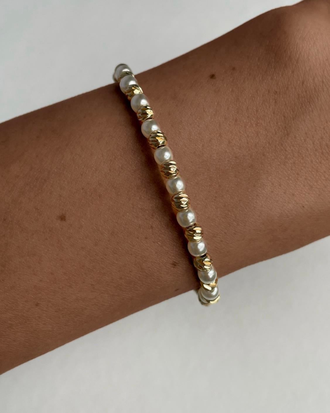 MİNİMAL İNCİ DORİKA BİLEKLİK