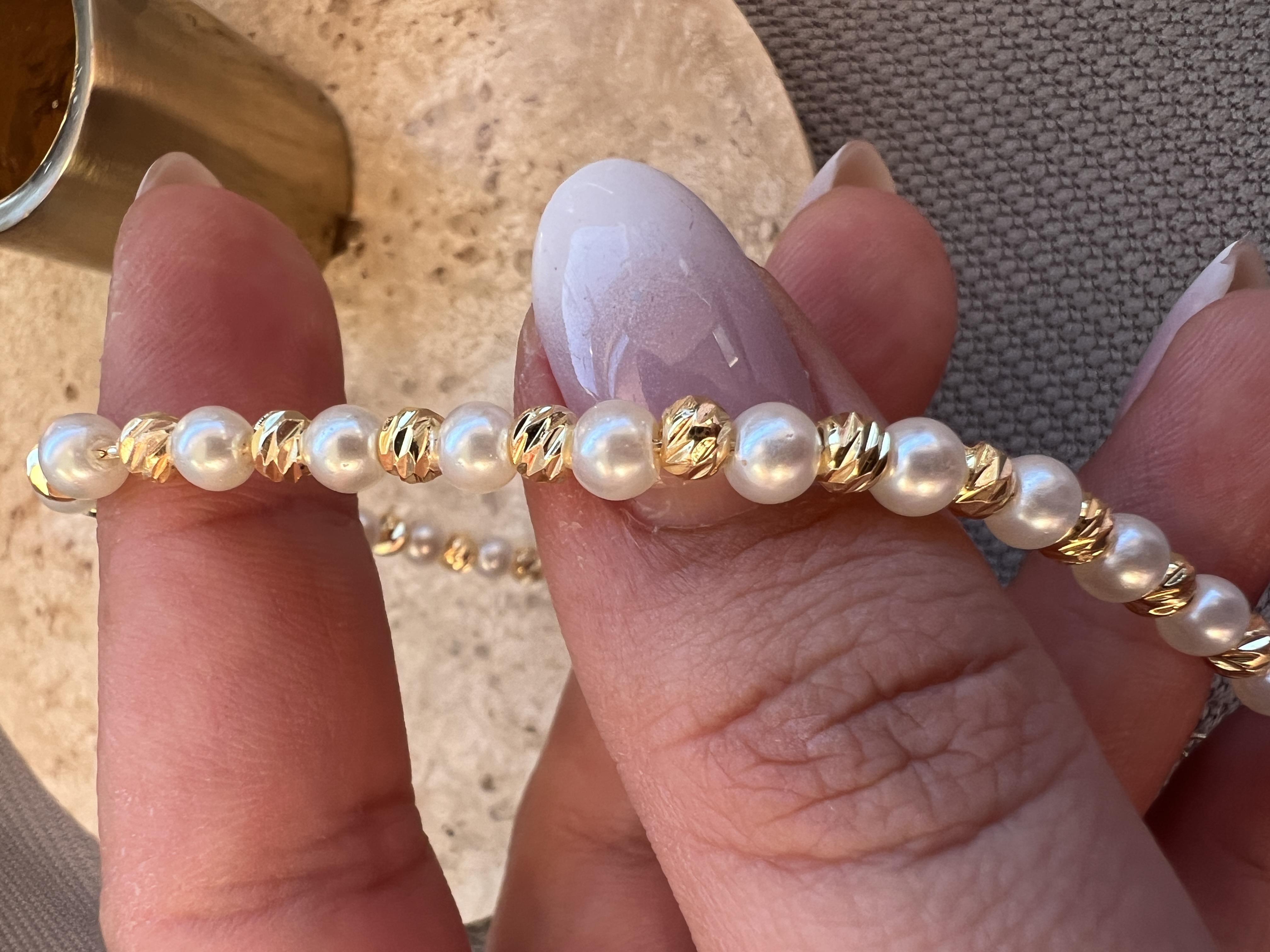 MİNİMAL İNCİ DORİKA BİLEKLİK