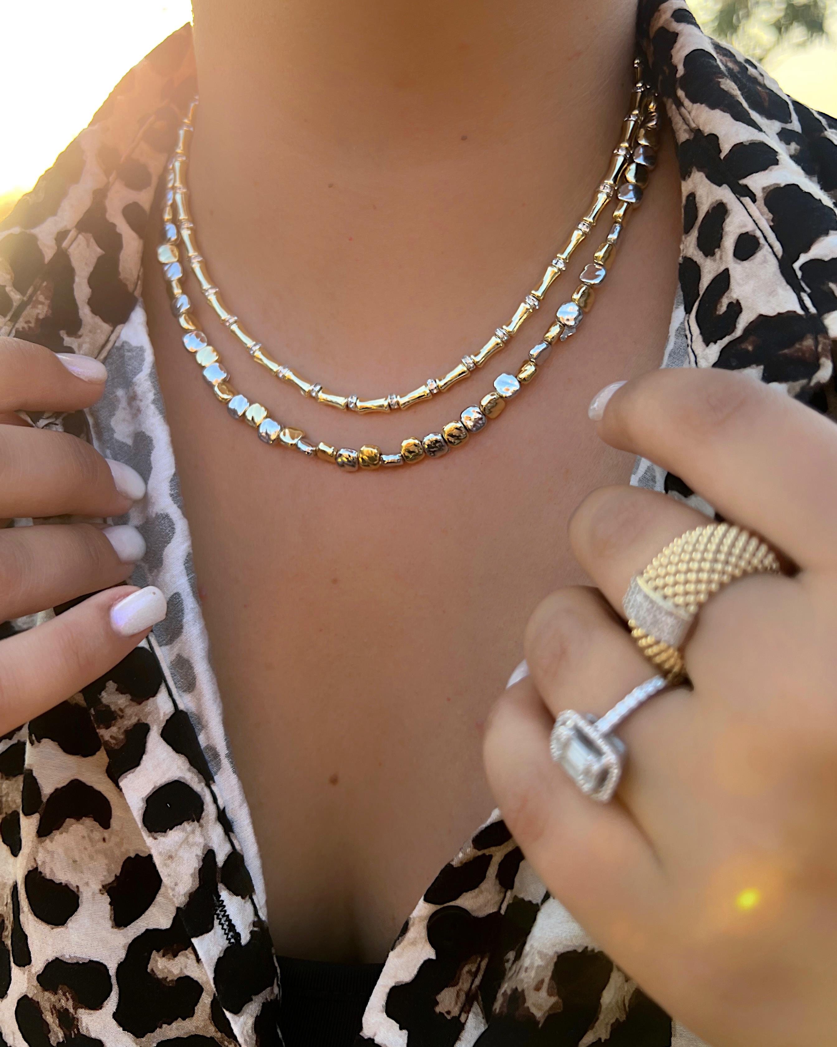 SERENAY ÇUBUK GOLD DORİKA KOLYE