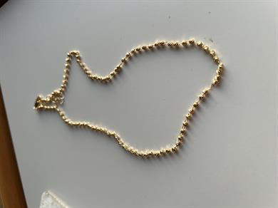 40+5 cm MİNİMAL DISCO DORİKA KOLYE