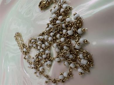 48 CM BEYAZ ÇITIR VIP KOLYE