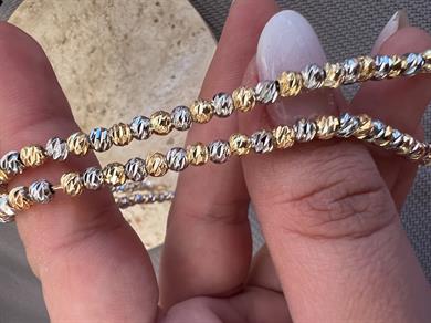 50 CM ÇİFT RENK DORİKA KOLYE