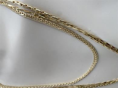 60 CM ALTIN DURUŞ KÜP KOLYE