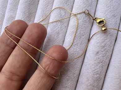 ASANSÖR DOLAMALI 40 cm ZİNCİR CHOKER HALHAL BİLEKL