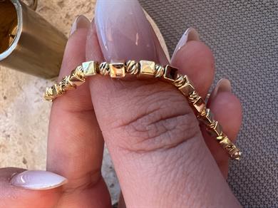 GOLD KÜP GOLD DORİKA BİLEKLİK