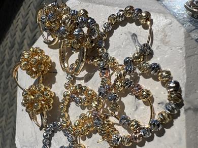 GOLD RENK DORİKA KÜPE