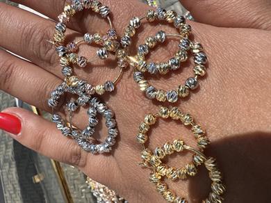 GOLD RENK DORİKA KÜPE